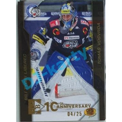 2020/21 OFS 2. série Tomáš Vošvrda #25 04/25 Buyback Embosed GOLD
