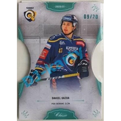 2020/21 OFS 1. série Daniel Gazda #123 15/20 Blue Cut