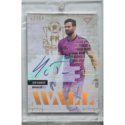 2023/24 Sportzoo Fortuna Liga 2. série #DWS-JH Jan Hanuš Defensive Wall Auto xx/60