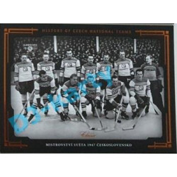2020 OFS SSČH Mistrovství světa 1947 Československo #HCNT-15 02/20 History of Czech National Teams Cooper