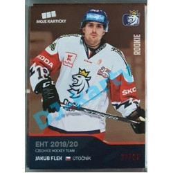 2020 MK reprezentace Jakub Flek RC EHT #4 21/25 Red