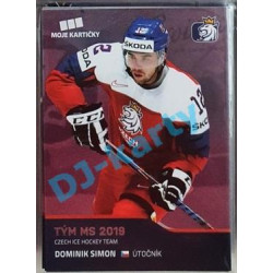 2020 MK reprezentace Dominik Simon Tým MS 2019 #57 Blue Promo