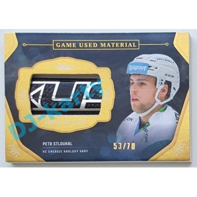 2020/21 OFS 1.série Petr Stloukal #GUM-PST 53/70 Game Used Material