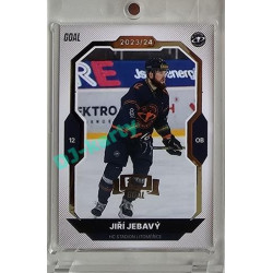 2023/24 Goal cards Chance Liga 2. série #275 Jiří Jebavý Expo Gold 1of7