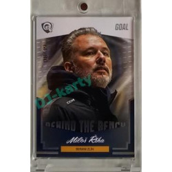 2023/24 Goal cards Chance Liga 2. série #BB-01 Miloš Říha ml. Behind the Bench Parallel 08/19