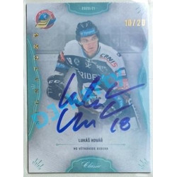 2020/21 OFS 2. série Lukáš Kovář #96 10/20 Rainbow Signature