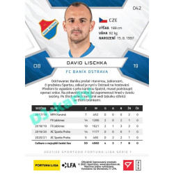 2021/22 Sportzoo Fortuna Liga David Lischka #42