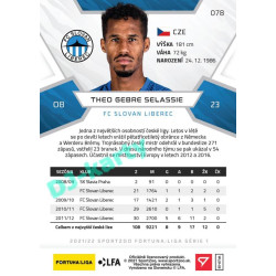 2021/22 Sportzoo Fortuna Liga Theo Gebre Selassie #78