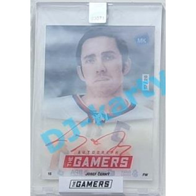 2021 MK Gamers 2 Josef Černý #TG-JČ 17/20 Gamers Original RED