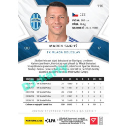 2021/22 Sportzoo Fortuna Liga Marek Suchý #116
