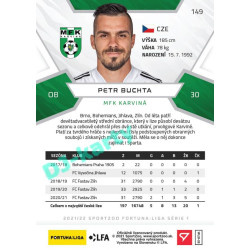 2021/22 Sportzoo Fortuna Liga Petr Buchta #149