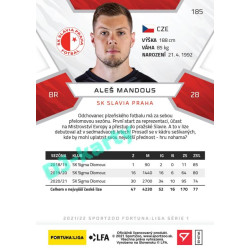 2021/22 Sportzoo Fortuna Liga Aleš Mandous #185