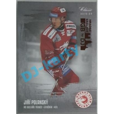 2019/20 OFS Jiří Polanský #12 Silver Rainbow GBbyDJ