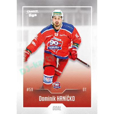 2022/23 Goal Cards Chance Liga 2. série #366 Dominik Hrníčko