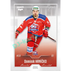 2022/23 Goal Cards Chance Liga 2. série #366 Dominik Hrníčko Silver 1 of 60