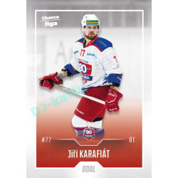 2022/23 Goal Cards Chance Liga 2. série #367 Jiří Karafiát