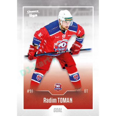 2022/23 Goal Cards Chance Liga 2. série #369 Radim Toman