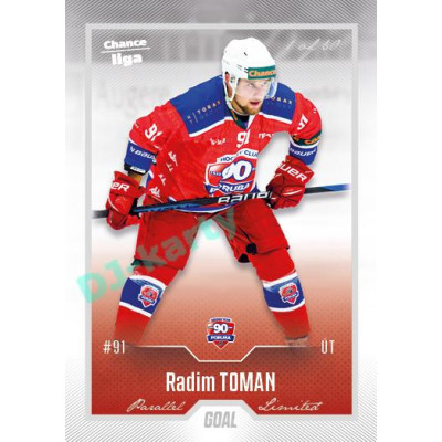 2022/23 Goal Cards Chance Liga 2. série #369 Radim Toman Silver 1 of 60