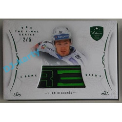 2021/22 OFS The Final Series Jan Hladoník #STI-HLA 2/5 Game Used Stick Emerald