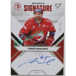 2021/22 Sportzoo TIPSPORT ELH Tomáš Marcinko #SL1-TM 26/90 Signature level 1