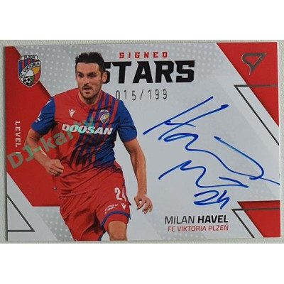 2022/23 Sportzoo Fortuna Liga 1. série #SL1-MH Milan Havel Sign STARS level 1 015/199