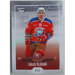 2022/23 Goal Cards Chance Liga 1. série #169 Jakub Šlahař Expo Pardubice