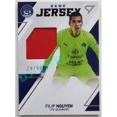 2022/23 Sportzoo Fortuna Liga 2. série #GJ-FN Filip Nguyen Game Jersey 28/99