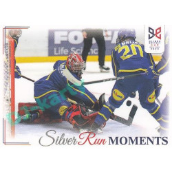 2023/24 Legendary Cards Hlinka Gretzky Cup Young Lions #SRM-36 Češi zasypali Švédy 32 střelami Silver Run Moments