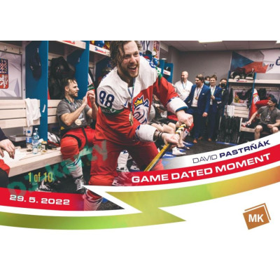 2023 MK reprezentace #136 David Pastrňák Gold 1of10