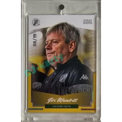 2023/24 Goal cards Chance Liga 2. série #BB-04 Jiří Weintritt Behind the Bench Parallel 08/19