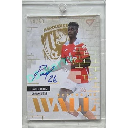 2023/24 Sportzoo Fortuna Liga 2. série #DWS-PO Pablo Ortiz Defensive Wall Auto xx/60