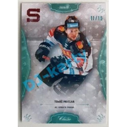 2020/21 OFS 1. série Tomáš Pavelka #136 11/15 Blue Aquadropp