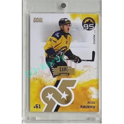2024 Goal Cards 95. VÝROČÍ ZLÍNSKÉHO HOKEJE #ZL20 Jesse Paukku Expo 1of6