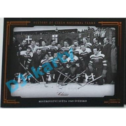 2020 OFS SSČH Mistrovství světa 1949 Švédsko #HCNT-17 13/20 History of Czech National Teams Cooper