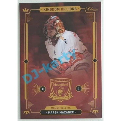 2021 OFS Kingdom of Lions Marek Mazanec #B02