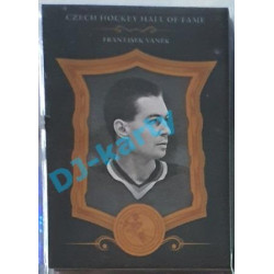 2020 OFS Síň slávy českého hokeje František Vaněk #SSCH-046 17/25 Black Cut
