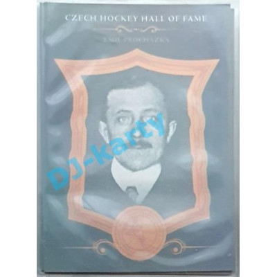 2020 OFS Síň slávy českého hokeje Emil Procházka #SSCH-087 Black Rainbow /33