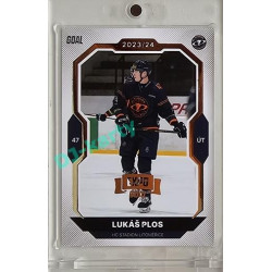 2023/24 Goal cards Chance Liga 2. série #281 Lukáš Plos Expo Gold 1of7