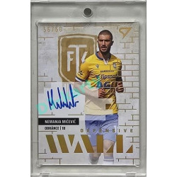 2023/24 Sportzoo Fortuna Liga 2. série #DWS-NM Nemanja Mićević Defensive Wall Auto xx/60