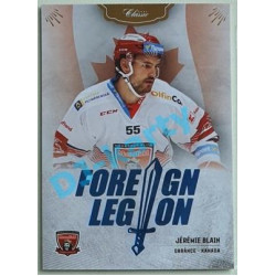 2020/21 OFS 2. série Jérémie Blain #FL-JBL Foreign Legion BLUE /66