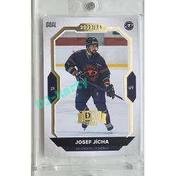 2023/24 Goal cards Chance Liga 2. série #283 Josef Jícha Expo Gold 1of7