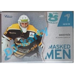 2019/20 OFS Chance liga David Fečo #MM-DFE xx/15 Masked Men Expo Pard.