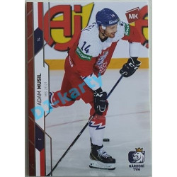 2021 MK reprezentace Adam Musil MS 2021 #80 16/25 Red