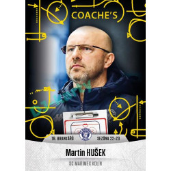 2022/23 Goal Cards Chance Liga 2. série #36 Martin Hušek Coach´s