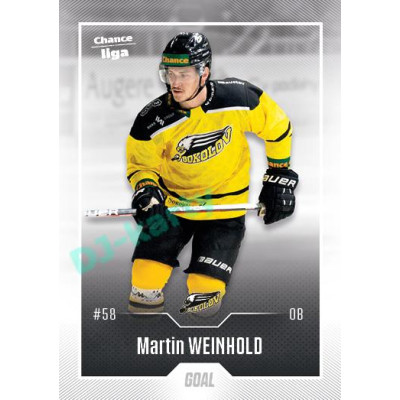 2022/23 Goal Cards Chance Liga 1. série #036 Martin Weinhold