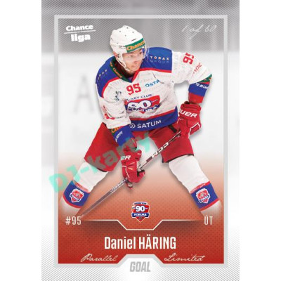 2022/23 Goal Cards Chance Liga 2. série #370 Daniel Häring Silver 1 of 60