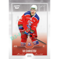 2022/23 Goal Cards Chance Liga 2. série #371 Vít Christov Silver 1 of 60