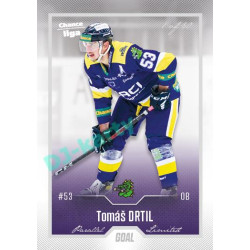 2022/23 Goal Cards Chance Liga 2. série #372 Tomáš Drtil Silver 1 of 60