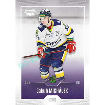 2022/23 Goal Cards Chance Liga 2. série #373 Jakub Michálek