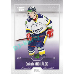 2022/23 Goal Cards Chance Liga 2. série #373 Jakub Michálek Silver 1 of 60